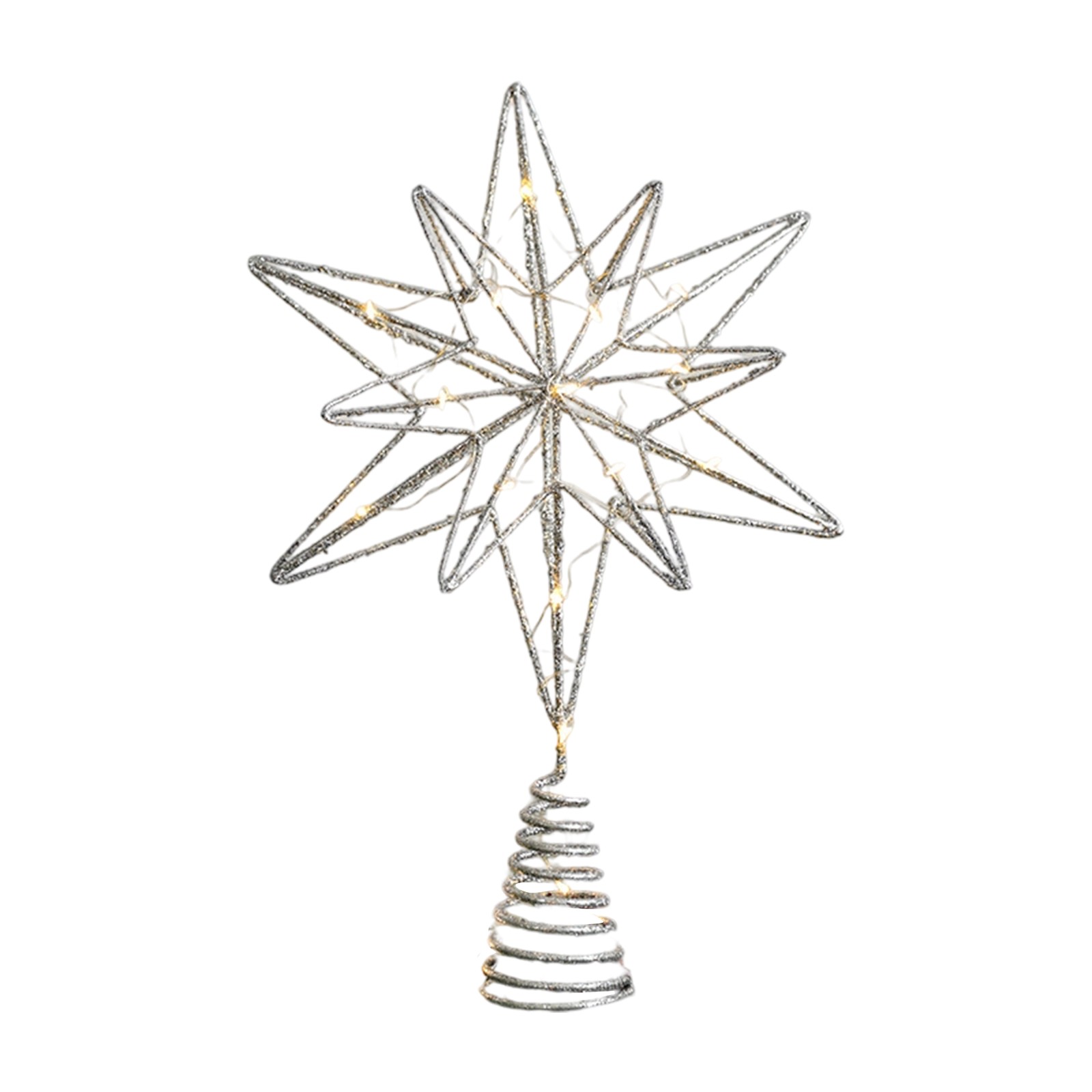 thumbnail image 2 of Top Star para las fiestas navideñas Adorno colgante de calidad para fiestas en casa y celebraciones estacionales Diseño elegante y brillante Características:, 2 of 2